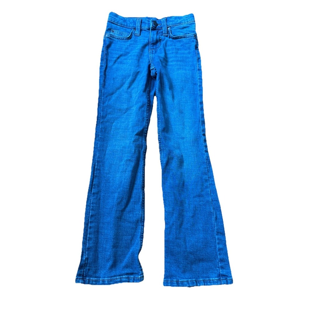 Kids Wrangler Classic Boot‎ Cut Jeans Size 8 Slim Blue